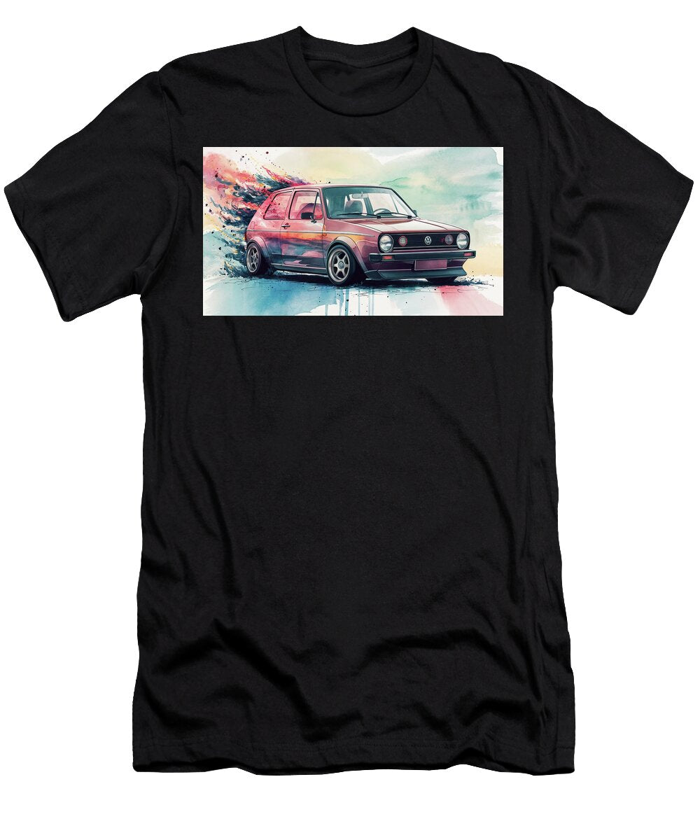 Car 1976 Volkswagen Golf Gti Edgar Dorice T-Shirt