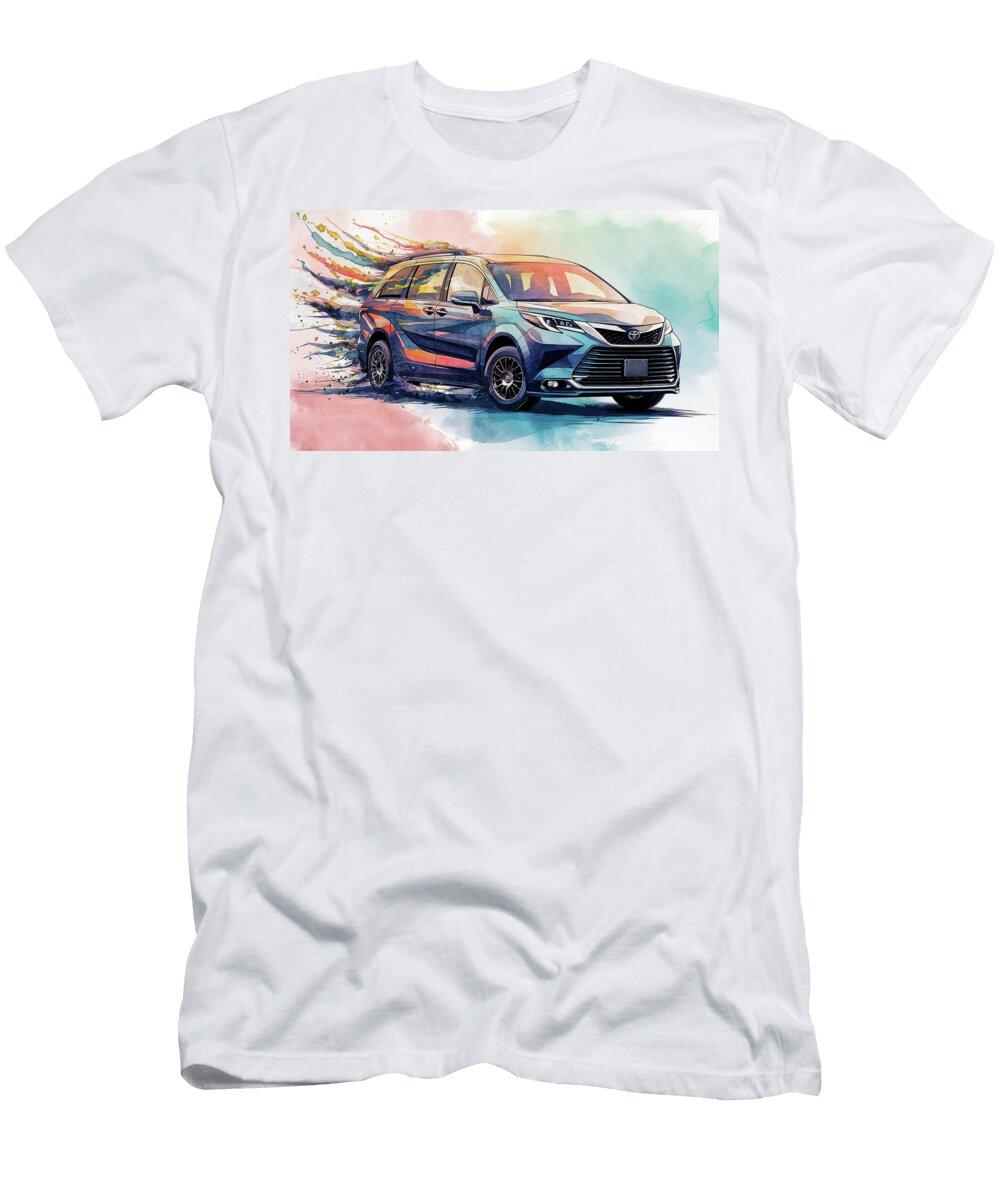 Car 2021 Toyota Sienna Xse Edgar Dorice T-Shirt