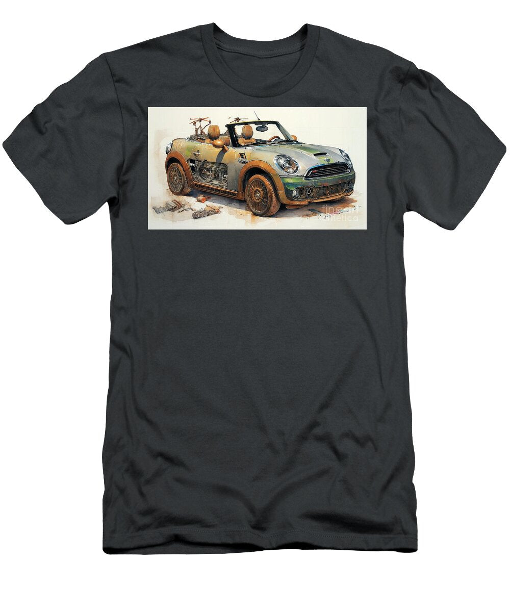 Car 2467 Mini Cooper Roadster Clark Leffler T-Shirt