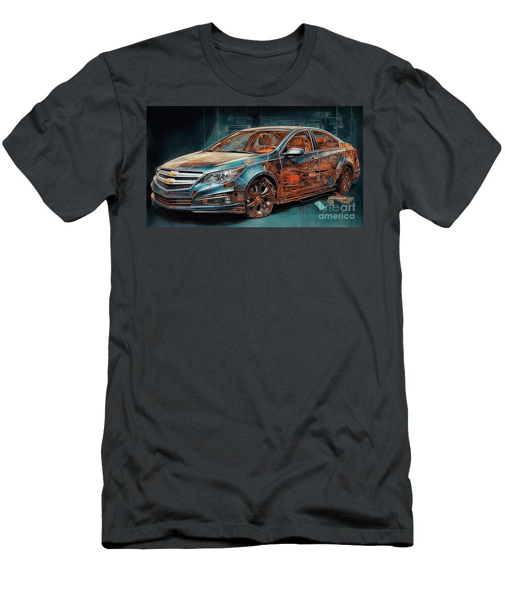 Car 2689 Chevrolet Cruze Sedan Clark Leffler T-Shirt