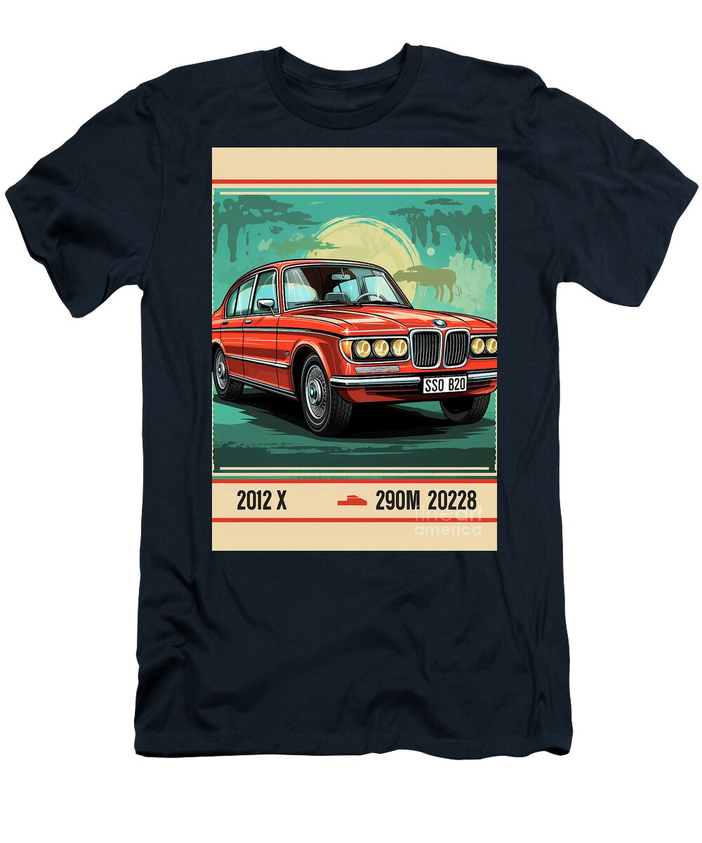 Car 277 BMW 7 Series Clark Leffler T-Shirt
