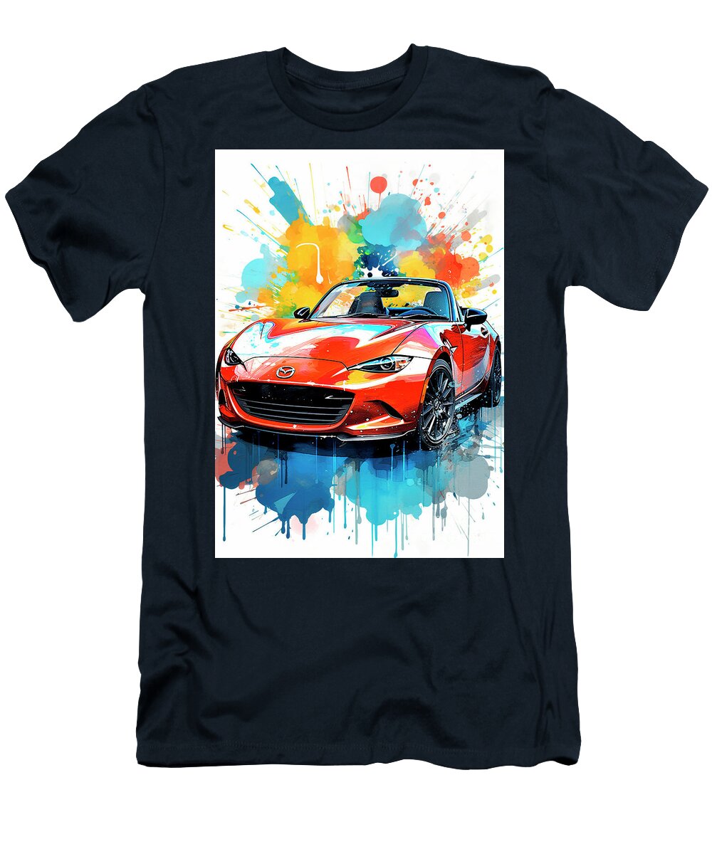 Car 396 Mazda Mx 5 Miata Clark Leffler T-Shirt