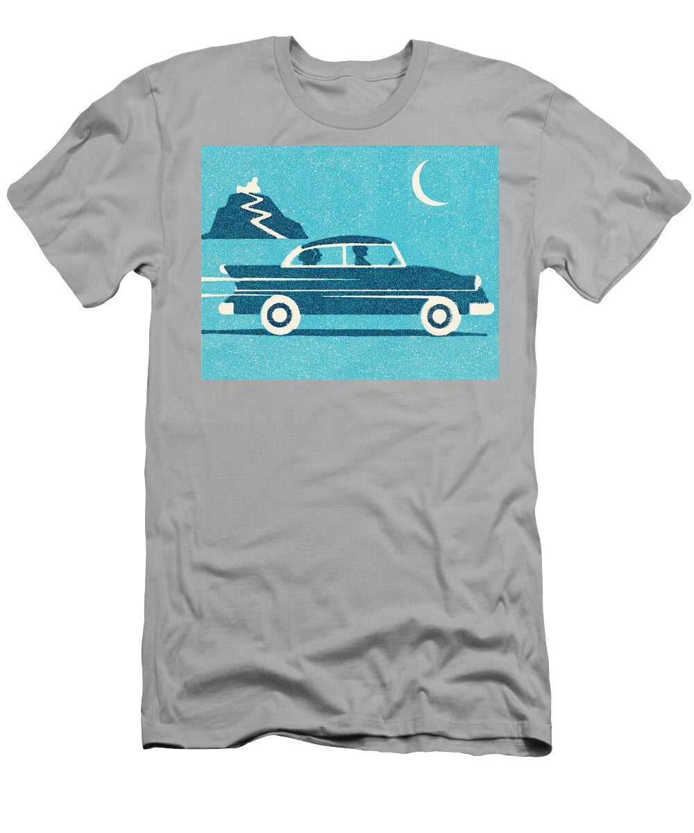 Car At Night Csa Images T-Shirt