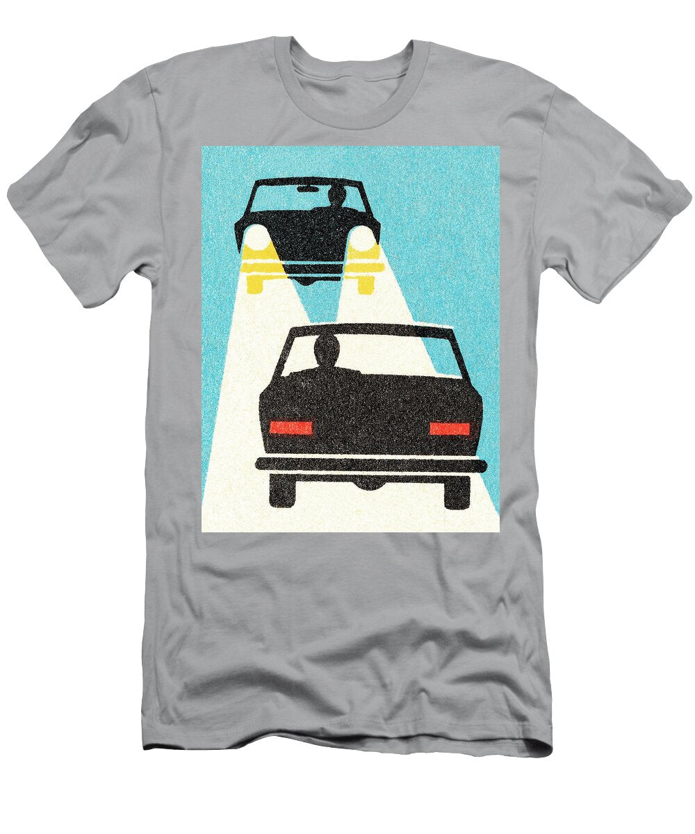 Car Driving At Night Csa Images T-Shirt