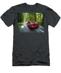 Car Driving Through Forest Road Evie Carrier T-Shirt