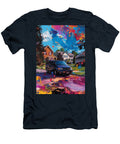 Car for Man Chrysler Voyager in a Suburban Neighborhood Gift for Husband Destiney Sullivan T-Shirt