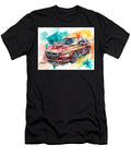 Car Illustration Honda Accord 2023 Sedan Abstract Design Colorful Car Illustration Hollie Love T-Shirt