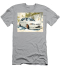 Car Illustration Hyundai Accent 2000 Sedan Urban Art Stylish White Car Illustration Hollie Love T-Shirt