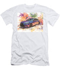 Car Illustration Lexus Es 2023 Sedan Abstract Art Colorful Car Illustration Hollie Love T-Shirt
