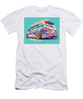 Car Illustration Mazda5 2005 Minivan Custom Design Vibrant Car Art Hollie Love T-Shirt