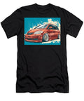 Car Illustration Mazda5 2005 Minivan Red Vehicle Red Car Illustration Hollie Love T-Shirt