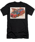 Car Illustration Mazdaspeed3 2007 Hatchback Custom Car Vibrant Car Drawing Hollie Love T-Shirt