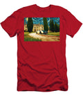 Car on Country Estate Drive Olfactoart Studio T-Shirt