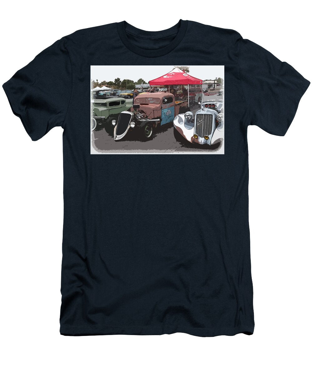 Car Show Hot Rods Steve Mckinzie T-Shirt