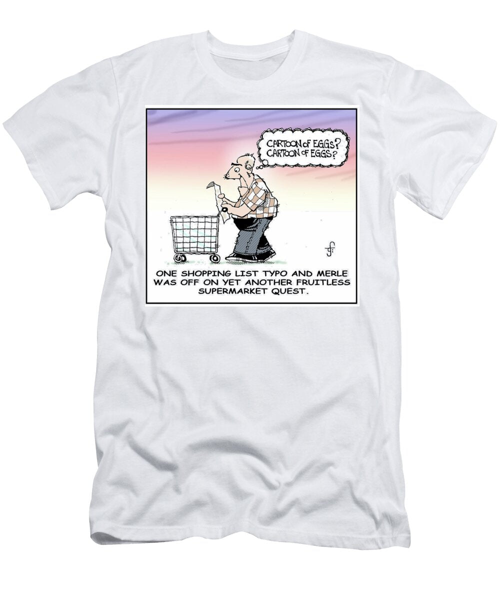 Cartoon of Eggs Glenn Foden T-Shirt