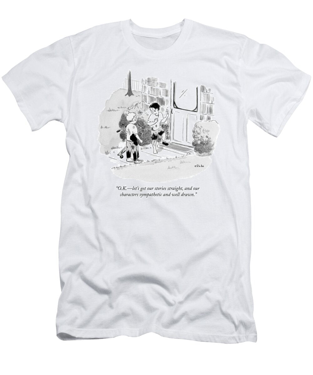 Characters Sympathetic and Well Drawn Emily Flake T-Shirt