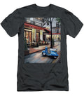 Charming Street Cafe Scene Paul Kenton Fans Art T-Shirt