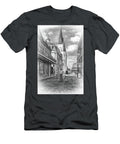Chartres St in the French Quarter 4 Paint Bw Steve Harrington T-Shirt