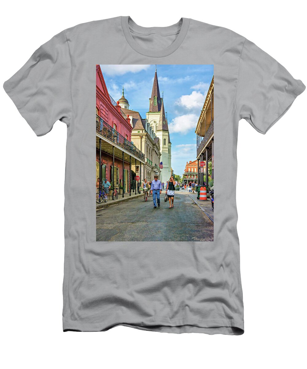 Chartres St in the French Quarter 4 Steve Harrington T-Shirt