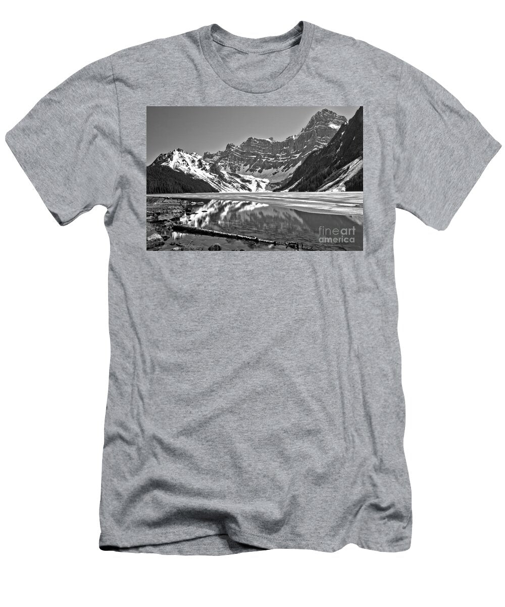 Chehren Lake Reflections Black and White Adam Jewell T-Shirt