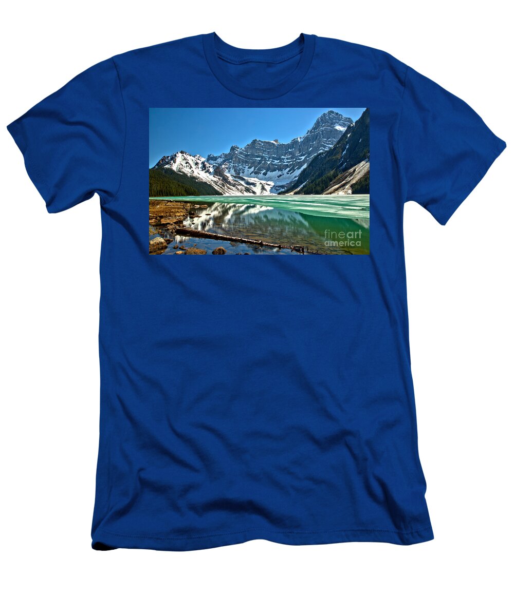 Chephren Lake Reflections Adam Jewell T-Shirt