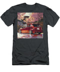 Cherry Blossom Urban Scene Honda Fit 2001 Japan Hatchback Jdm Car Japanese Car Grayson Sheppard T-Shirt