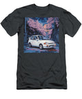 Cherry Blossom Urban Scene Nissan March 1992 Japan Hatchback Jdm Car Japanese Cars Grayson Sheppard T-Shirt