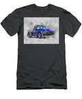 Chevrolet 3100 Lowrider Retro Cars 1957 Blue Pickup American Ashtyn Treutel T-Shirt
