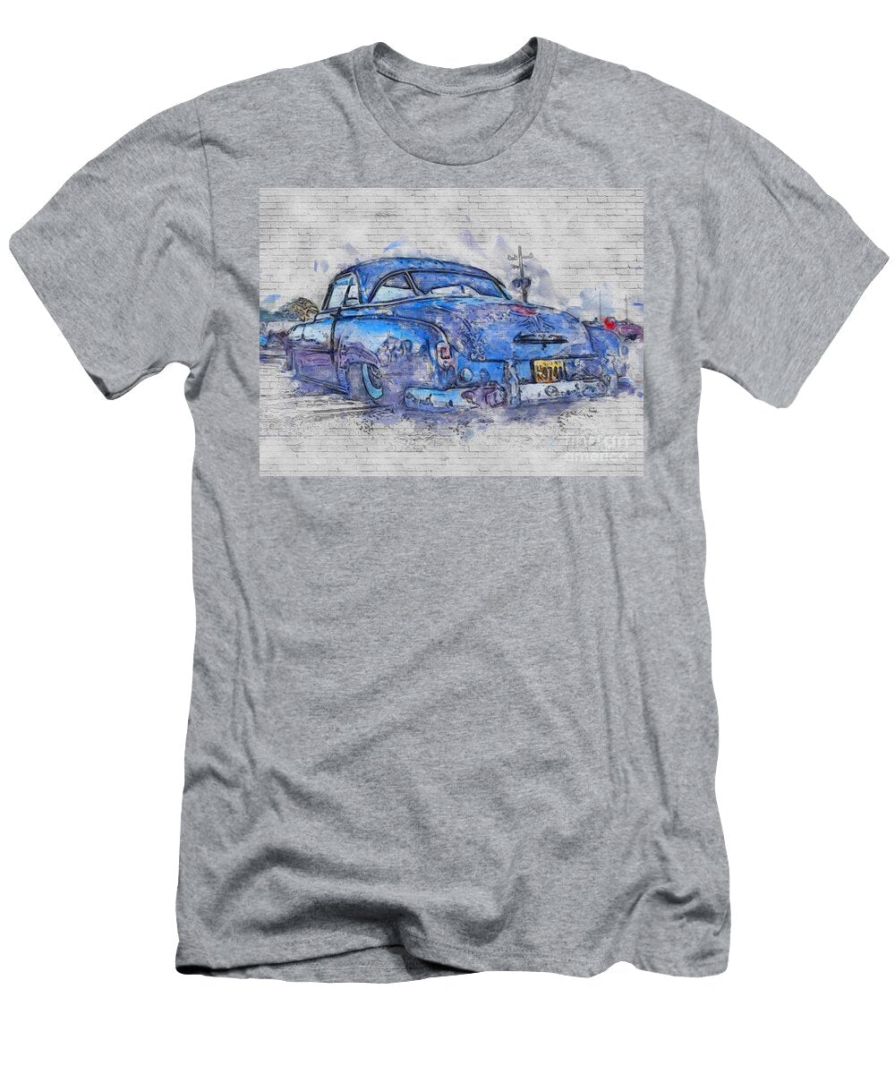 Chevrolet Bel Air Back 1951 Cars Retro American Lowrider Ashtyn Treutel T-Shirt
