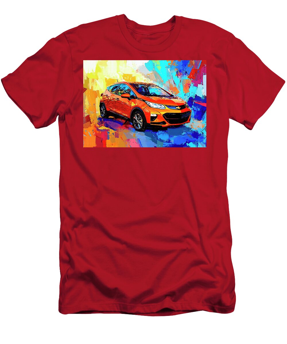 Chevrolet Bolt Ev 2016 USA Electric Hatchback Pollard Halle T-Shirt