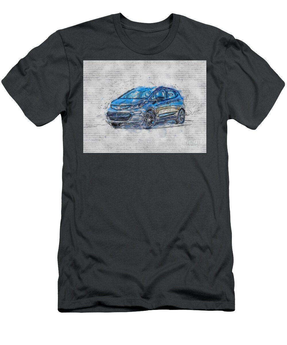 Chevrolet Bolt Ev 2018 Gray Hatchback New USA American Cars Ashtyn Treutel T-Shirt