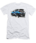 Chevrolet Bolt Ev Blue Sports Car Design Sketch Custom Hatchback Concept Lowell Harann T-Shirt