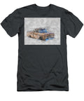 Chevrolet C10 Exterior Beige Pickup Truck Lowrider Custom Retro Cars American Ashtyn Treutel T-Shirt