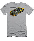 Chevrolet Corvette Zr1 Coupe C5 with Big V8 Engine Cutaway Automotive Art Vladyslav Shapovalenko T-Shirt