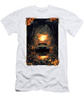 Chevrolet Cruze Hatchback Car in Forest At Sunset Golden Hour Landscape Photography Kyran Estrada T-Shirt