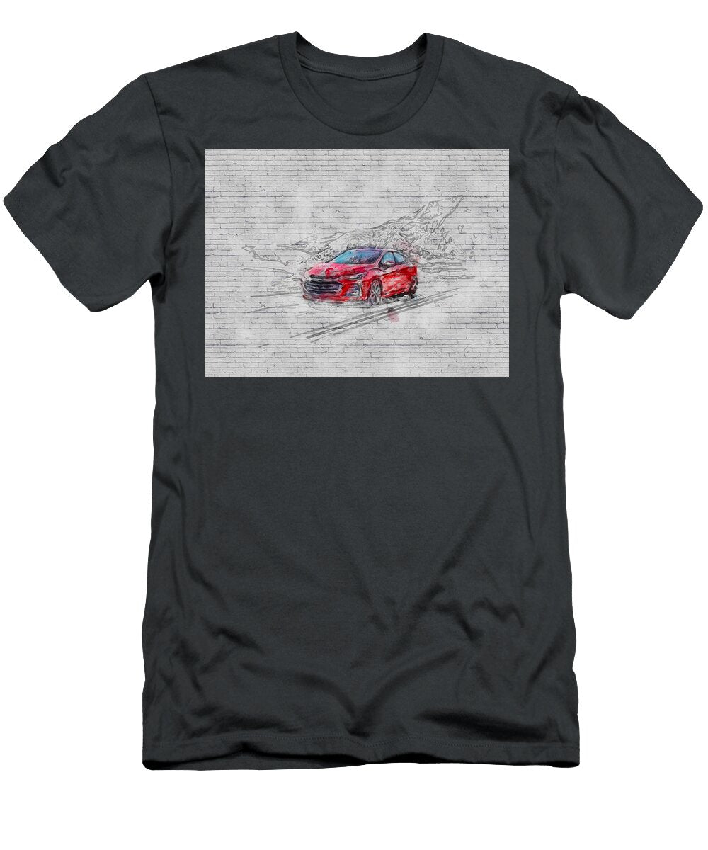 Chevrolet Cruze Hatchback Road 2019 Cars American Red Ashtyn Treutel T-Shirt