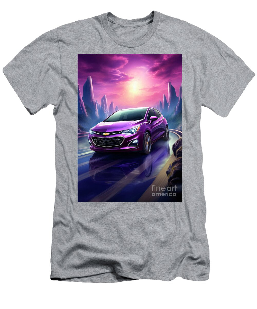 Chevrolet Cruze Hatchback Violet Zest for Versatility Clark Leffler T-Shirt