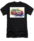 Chevrolet Cruze Hatchback Watercolor Abstract Vehicle Clark Leffler T-Shirt