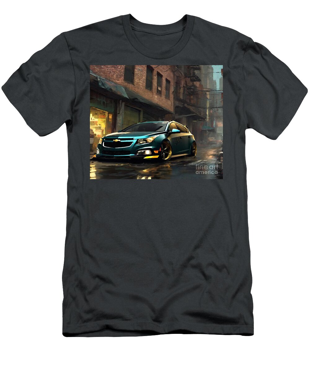Chevrolet Cruze Rs Hatchback Street 2022 Cars Hdr Cortez Schinner T-Shirt
