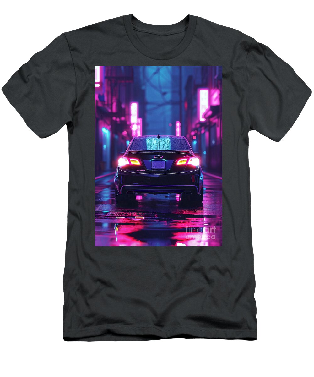 Chevrolet Cruze Sedan Car From Behind Clark Leffler T-Shirt