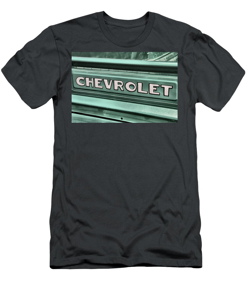 Chevrolet Design on Tailgate 042 Nick Gray T-Shirt
