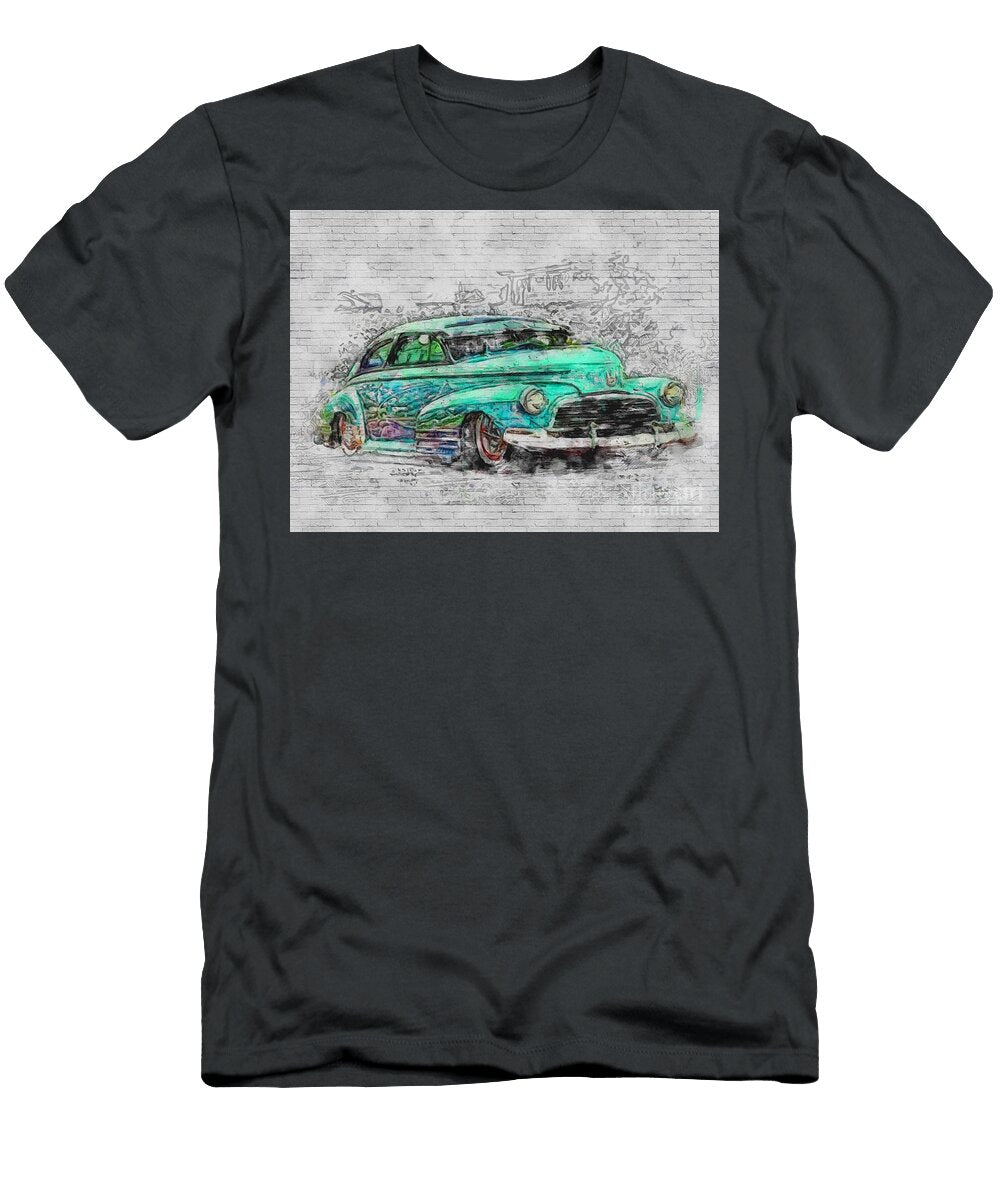 Chevrolet Fleetline Retro Cars 1946 American Lowrider Ashtyn Treutel T-Shirt