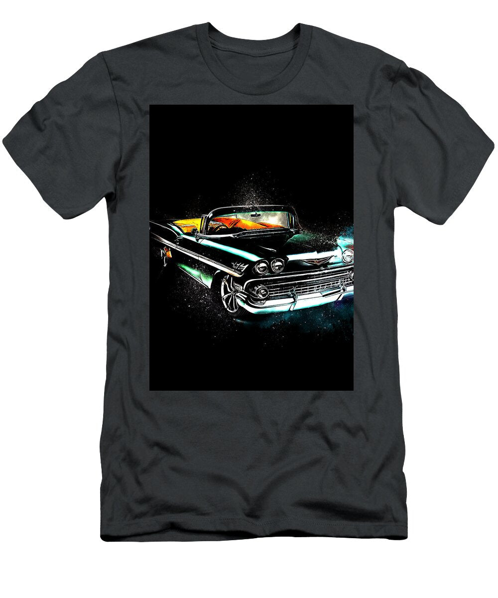 Chevrolet Impala Chevrolet 1958 Chevrolet Impala Convertible Lowrider Muscle Edgar Dorice T-Shirt