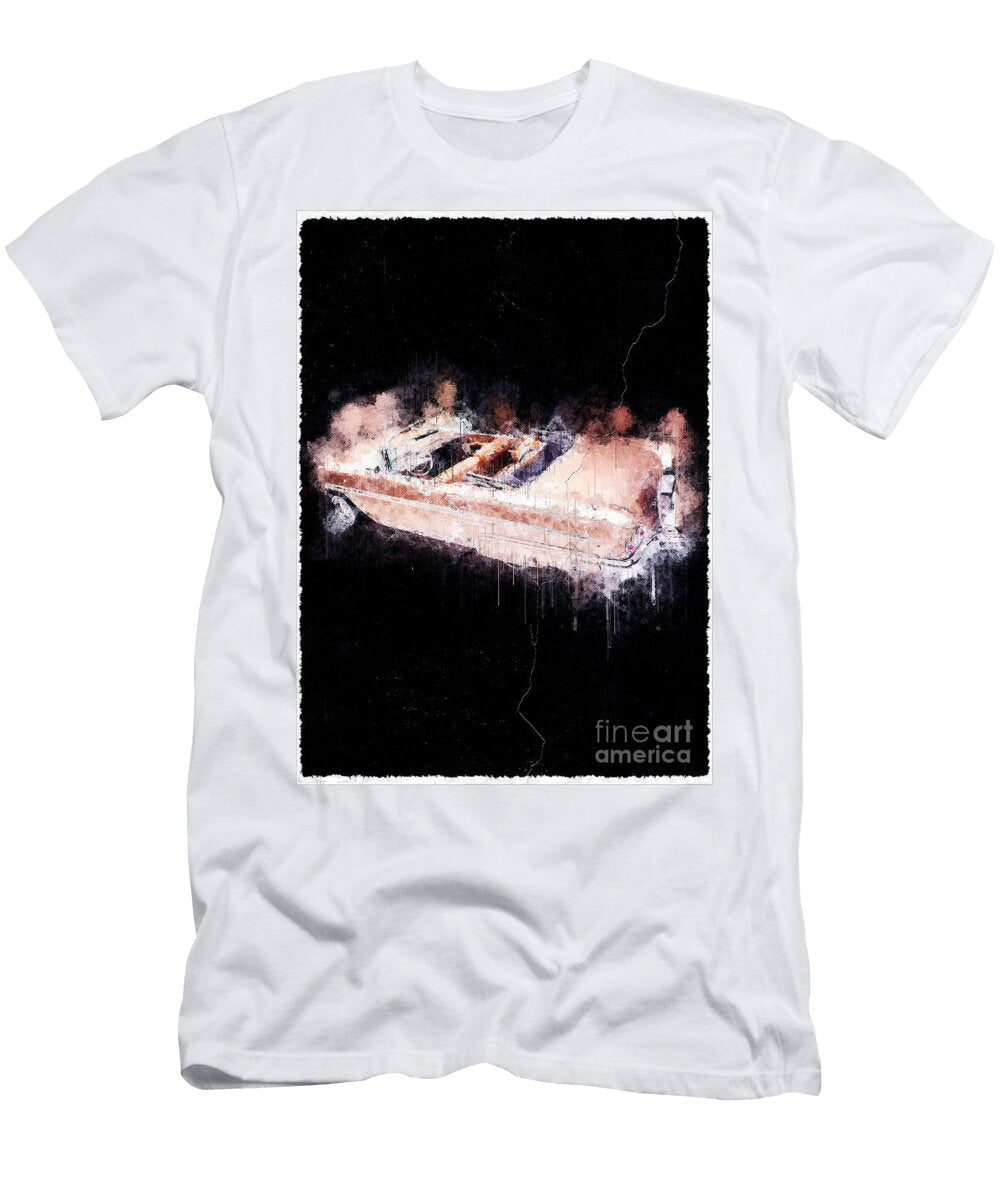 Chevrolet Impala Chevrolet 1958 Chevrolet Impala Convertible Lowrider Muscle Ola Kunde T-Shirt