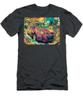Chevrolet Spark 2013 Hatchback Abstract Art Colorful Car Vibrant Car Art Piece Hollie Love T-Shirt