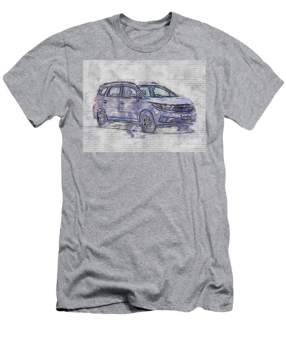 Chevrolet Spin Lt Studio 2019 Cars Minivan American Ashtyn Treutel T-Shirt
