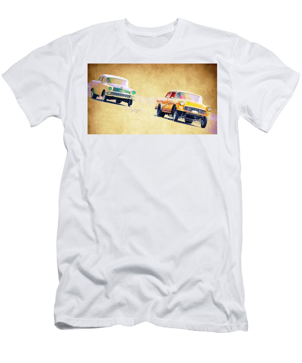 Chevy Race Steve Mckinzie T-Shirt
