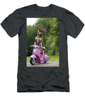 Chihuahua on Scooter John Daniels T-Shirt