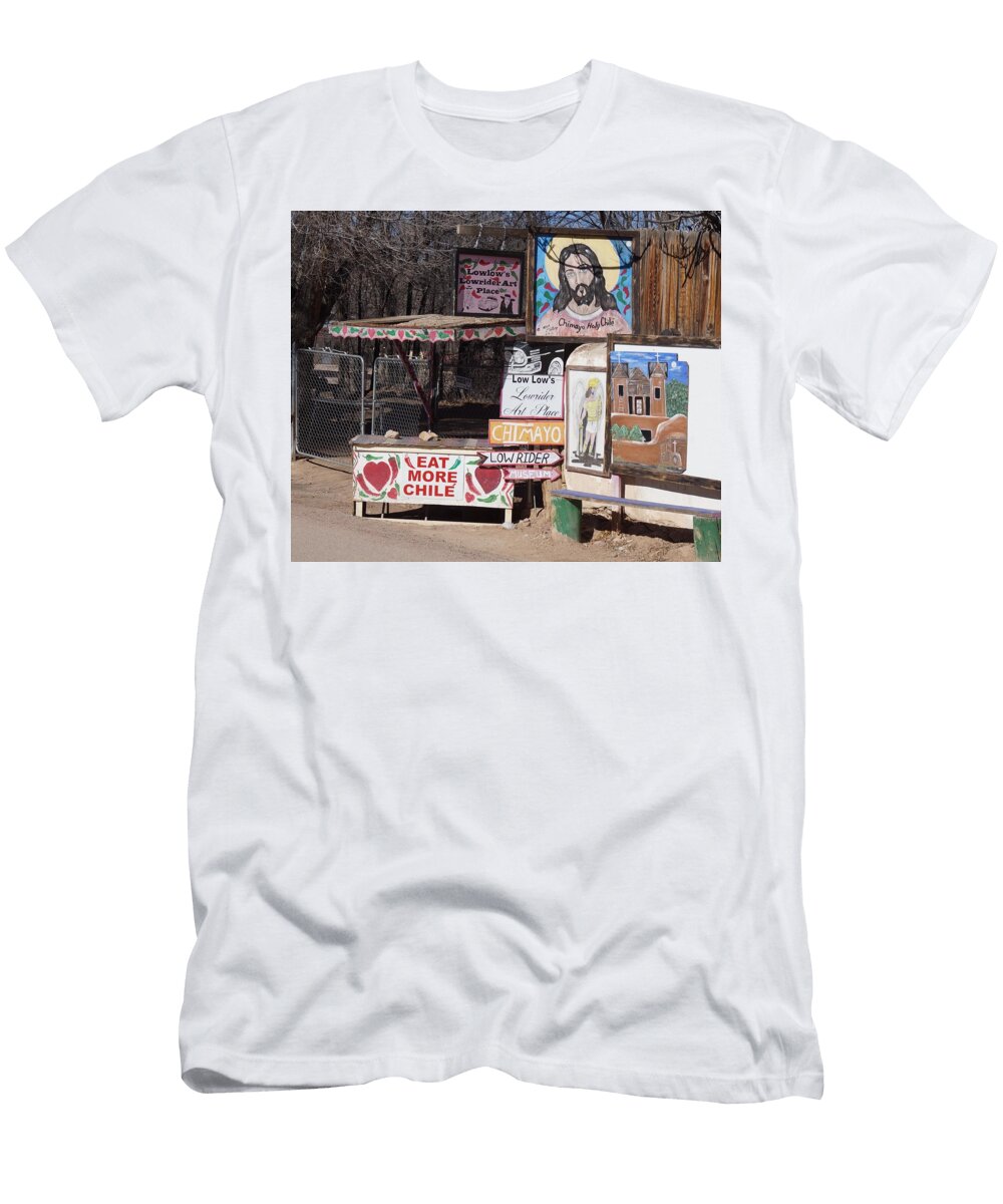 Chimayo Holy Chile Edwin Sasek T-Shirt