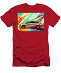 Chrysler Pacifica 2016 USA Minivan Colorful Minivan in Abstract Style Pollard Halle T-Shirt
